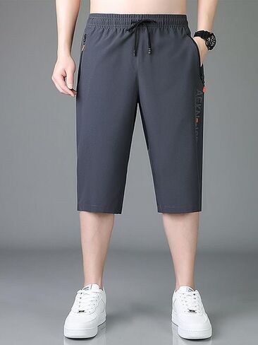 Mens Quick Dry Athletic Shorts Lightweight Workout Shorts for Running Gym Fitness Training Breathable Sports Shorts in Kuwait