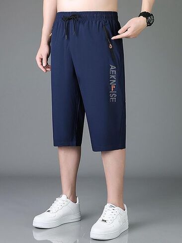 Mens Quick Dry Athletic Shorts Lightweight Workout Shorts for Running Gym Fitness Training Breathable Sports Shorts in Kuwait