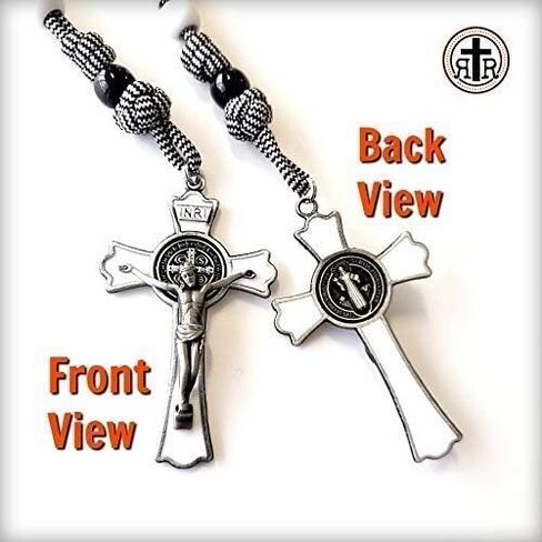 Rugged Rosaries® - Catholic Rosary - White Angel of God Paracord Rosary with Angel Wing in Saudi Arabia