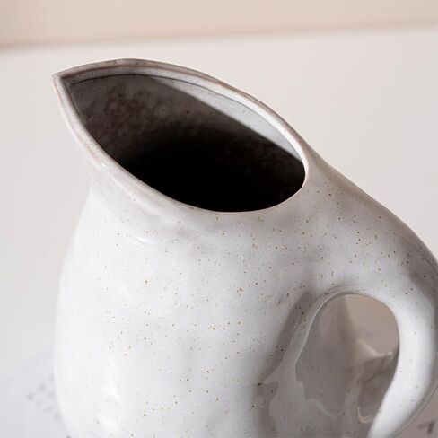 مزهريات Wabi-sabi مزهرية سيراميك كلاسيكية طراز Wabi-sabi زجاجة فنية راقية مناسبة لوضع المزهرية في غرفة المعيشة بالمنزل ومزهرية سطح المكتب in Kuwait