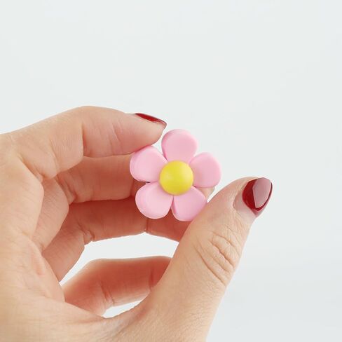 24Pcs Flower Charms Accessories for Bogg Bag, Insert Decorative Attachment Bits to Customize Your Beach Tote in Saudi Arabia