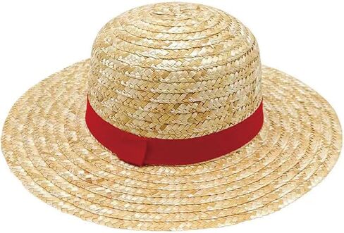 Unisex Wheat Straw Hat One Piece Costumes Hat for Women Men Beach Hats Handwoven Natural Straw Summer Travel Cap in Saudi Arabia