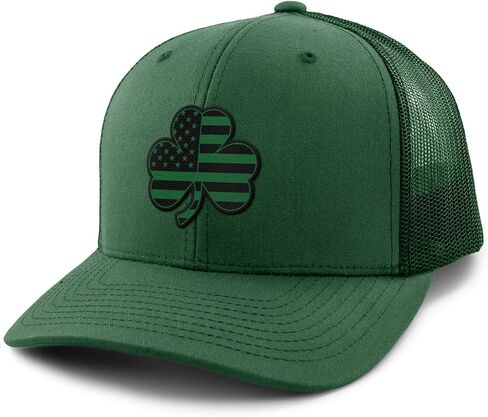 Shamrock Stars & Stripes Tonal Classic Snapback Trucker Hat in Kuwait