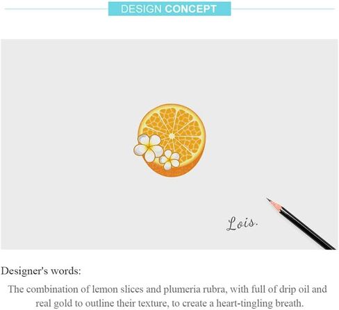 Cherry Blossom Lemon Charm 925 Sterling Silver Charm Fits For Pandora Bracelet Necklace in Kuwait