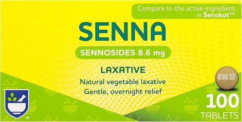 أقراص Rite Aid Senna-Lax - 100 قرص in Kuwait