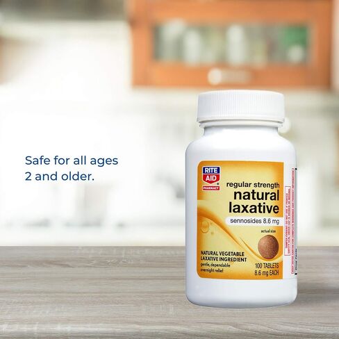أقراص Rite Aid Senna-Lax - 100 قرص in Kuwait