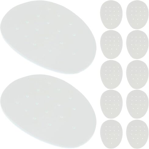 VALICLUD 10pairs Half Insoles Latex Foam Comfortable Forefoot Pads for Men Women Shoe Insoles for Types of Shoes in Kuwait