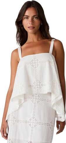 Steve Madden Women's Ainslee Top in Eyelet in Kuwait
