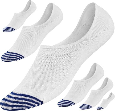 No Show Socks for Men 6 Pack,Non Slip Cotton Low Cut Short Socks for Sneaker Loafer Running in Saudi Arabia