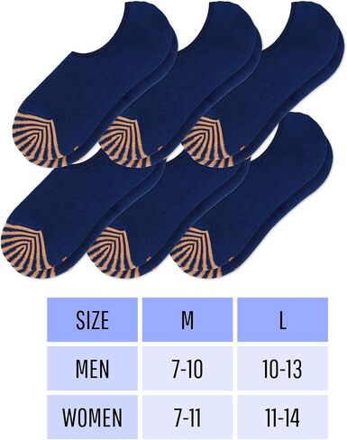 No Show Socks for Men 6 Pack,Non Slip Cotton Low Cut Short Socks for Sneaker Loafer Running in Saudi Arabia