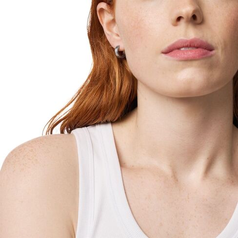 Diesel Stainless Steel Hoop Earring (Model: DX1639040) in Kuwait