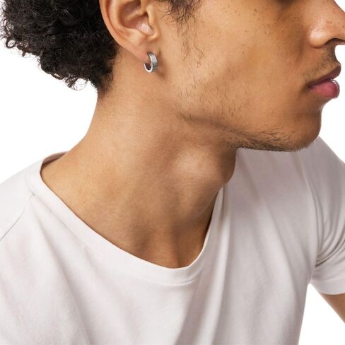 Diesel Stainless Steel Hoop Earring (Model: DX1639040) in Kuwait