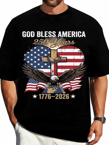 250th Anniversary USA Shirt for Men Women Patriotic T-Shirt 4th of July Independence Day Outfit in Saudi Arabia