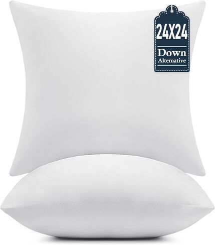 puredown® 12x20 Throw Pillow Insert Set of 1 – Supportive & Fluffy Down Alternative Pillow Forms for Couch, Sofa & Bed, Indoor Decorative Cushion Stuffer in Saudi Arabia