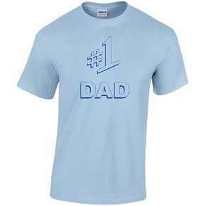 DIRTYRAGZ #1 Dad Shirts for Men Daddy Shirt, Number One Seinfeld T-Shirt, Graphic Tee for First Time Dad in Kuwait