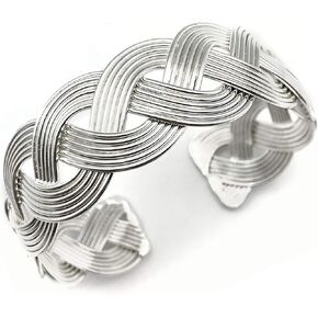 Jewelry Silver Plated Collection Cuff Bracelet in Saudi Arabia