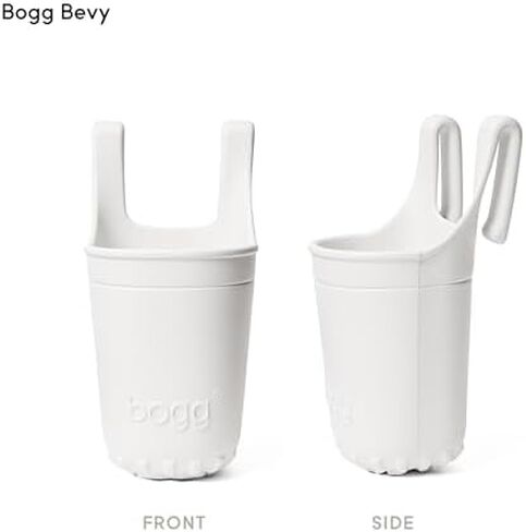 BOGG BAG Medium Tote (Carolina on My Mind) + Bevy (For Shore White) - 15in L x 5in W x 12.5in H - Beach, Pool, Boat, Sports - All Purpose EVA - Lightweight, Washable, Durable in Saudi Arabia