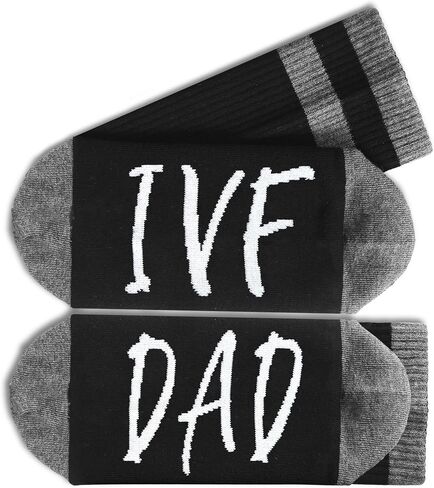 IVF Dad Socks for IVF Fathers, Gift for Father’s Day, Birthday, or Special Occasion. in Saudi Arabia