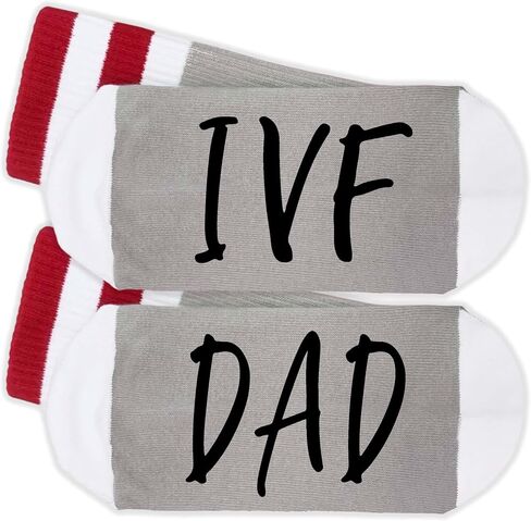 IVF Dad Socks for IVF Fathers, Gift for Father’s Day, Birthday, or Special Occasion. in Saudi Arabia