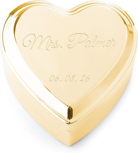 Cherished Moments Personalized Quinceañera Jewelry Box, Heart Keepsake in Kuwait