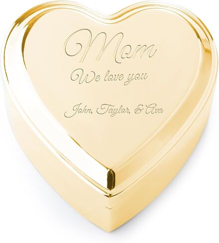 Cherished Moments Personalized Quinceañera Jewelry Box, Heart Keepsake in Kuwait