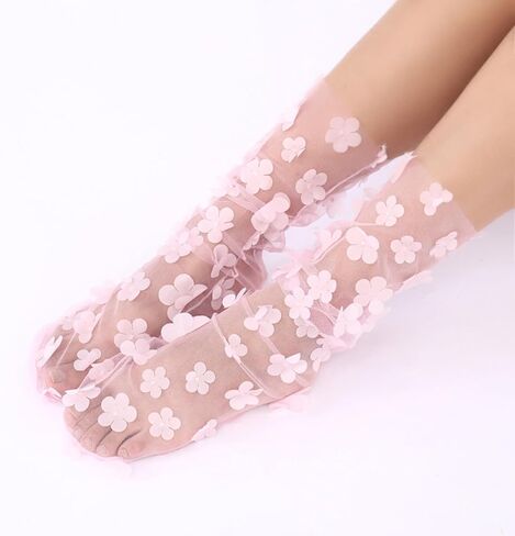 جوارب من Benefeet Sox للسيدات جوارب دانتيل شفافة مضحكة جوارب فضفاضة شبكية لطيفة للفتيات جوارب شفافة شفافة هدايا عيد الميلاد in Kuwait