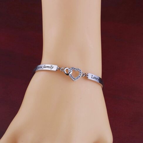 Daughter in Law Gift Marriage Made You Family Bracelet Stepdaughter Jewelry Wedding Gift from Mother Bride to Be (Marriage Made You-HBR) in Saudi Arabia