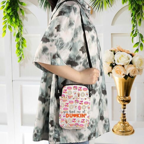 WCGXKO Donuts Lover Gift You Had Me at Crossbody Bag Donut Coffee Gift in Kuwait