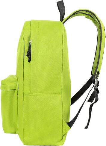 Bulk Backpacks Set of 6 for School & Travel - 18.1" Durable 600D Polyester Multi-Color Bookbag Assortment - Fits 15.6 Inch Laptop - High, Middle School & Elementary Student Packs in Saudi Arabia