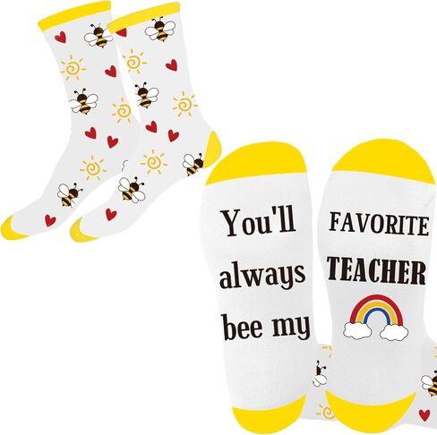 Teacher Gifts for Women - Teacher Appreciation Gifts,End of Year Teachers Christmas Graduation Thank You Teachers Sock in Kuwait