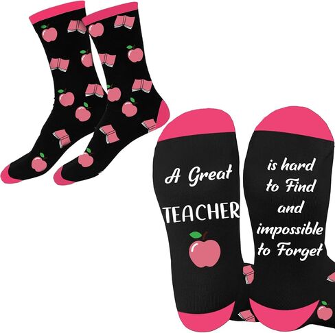 Teacher Gifts for Women - Teacher Appreciation Gifts,End of Year Teachers Christmas Graduation Thank You Teachers Sock in Saudi Arabia