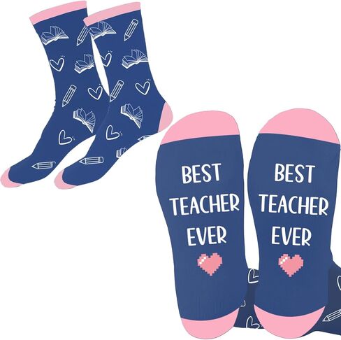 Teacher Gifts for Women - Teacher Appreciation Gifts,End of Year Teachers Christmas Graduation Thank You Teachers Sock in Saudi Arabia