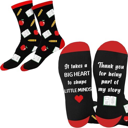 Teacher Gifts for Women - Teacher Appreciation Gifts,End of Year Teachers Christmas Graduation Thank You Teachers Sock in Saudi Arabia