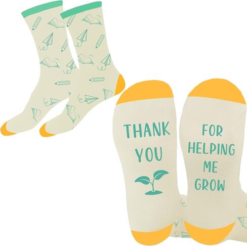 Teacher Gifts for Women - Teacher Appreciation Gifts,End of Year Teachers Christmas Graduation Thank You Teachers Sock in Saudi Arabia