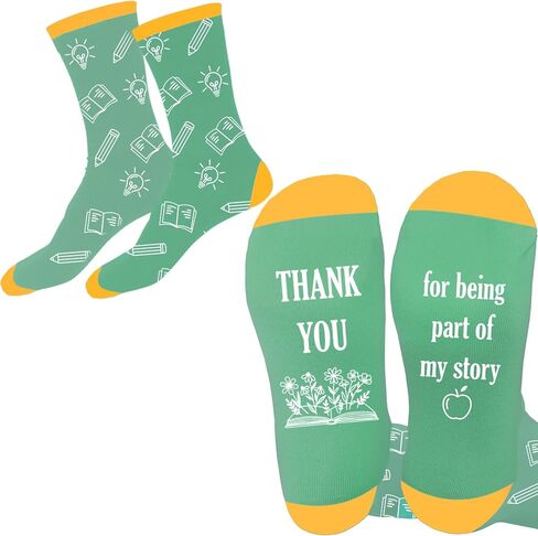 Teacher Gifts for Women - Teacher Appreciation Gifts,End of Year Teachers Christmas Graduation Thank You Teachers Sock in Saudi Arabia
