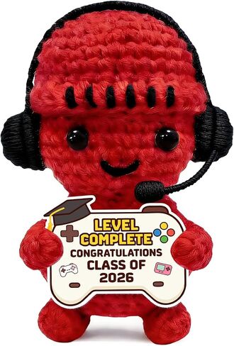 TI-EDC Graduation Game Controller Figurine – Funny Gift for Son, Grandson, Brother or Nephew – Congrats High School, PhD, Master’s Grad – Unique College Keepsake for Him – “Level Complete" in Kuwait