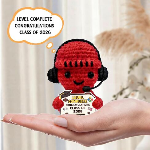 TI-EDC Graduation Game Controller Figurine – Funny Gift for Son, Grandson, Brother or Nephew – Congrats High School, PhD, Master’s Grad – Unique College Keepsake for Him – “Level Complete" in Kuwait