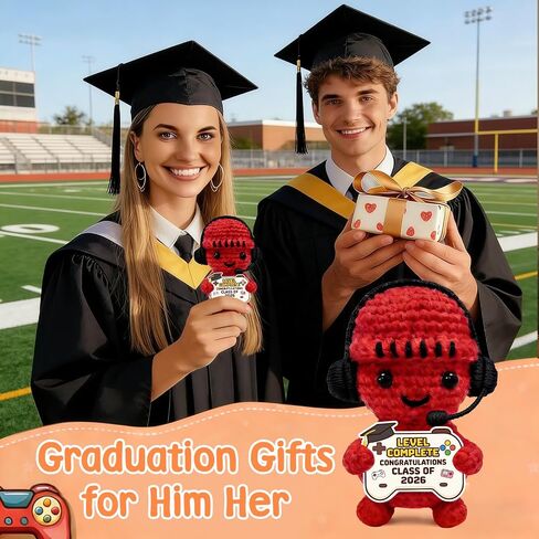 TI-EDC Graduation Game Controller Figurine – Funny Gift for Son, Grandson, Brother or Nephew – Congrats High School, PhD, Master’s Grad – Unique College Keepsake for Him – “Level Complete" in Kuwait