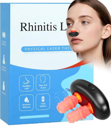 Red Light Nasal Device, Three Light Modes, Portable Red Light for Nose, Nasal Soothing Aid for Dryness and Stuffy Nose in Saudi Arabia