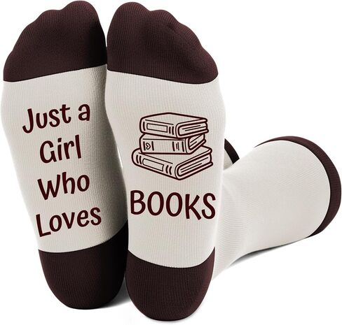 Book Lover Gifts for Women - Reading Birthday Christmas Stocking Stuffers for Daughter Sister Bestie Friend, Book Themed Related Sock Present for Reader Bookworm Librarian in Saudi Arabia