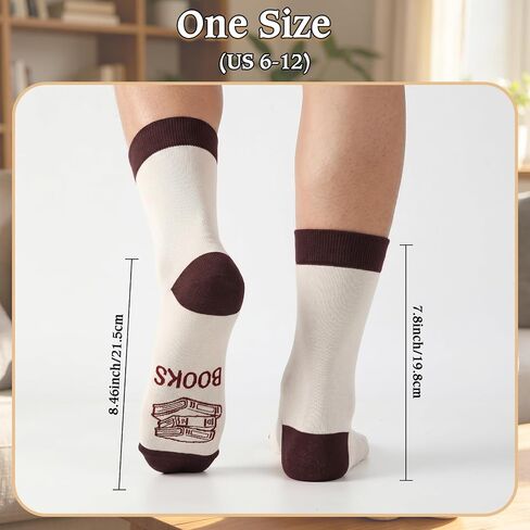 Book Lover Gifts for Women - Reading Birthday Christmas Stocking Stuffers for Daughter Sister Bestie Friend, Book Themed Related Sock Present for Reader Bookworm Librarian in Saudi Arabia