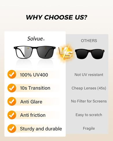 Square Photochromic Sunglasses for men Driving Sun Glasses UV400 Protection Transition Sunglasses in Saudi Arabia