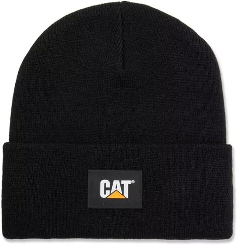 قبعة صغيرة للرجال من CAT Workwear ذات علامة Caterpillar، باللون الأسود، مقاس واحد in Kuwait