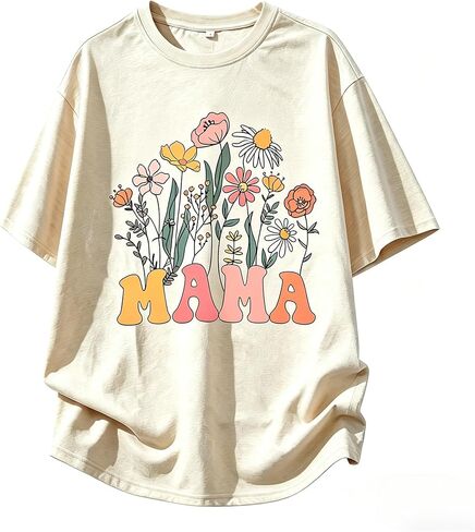 Funny Mother's Day T-Shirt for Mom and Dad Family Vacation Magic Mama Tee Top Mom Life T-Shirts in Saudi Arabia