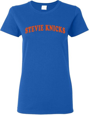 تي شيرت Stevie Knicks Funny New York Basketball Fan، تي شيرت برسومات Vintage NYC Hoops للنساء in Kuwait