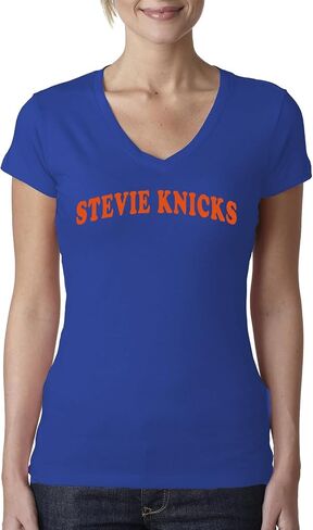 تي شيرت Stevie Knicks Funny New York Basketball Fan، تي شيرت برسومات Vintage NYC Hoops للنساء in Kuwait