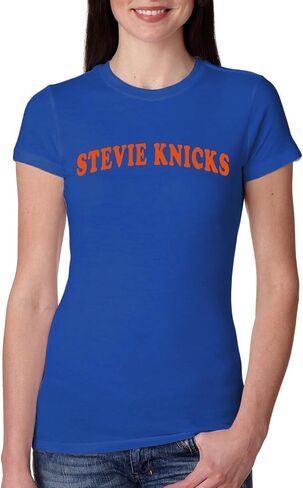 تي شيرت Stevie Knicks Funny New York Basketball Fan، تي شيرت برسومات Vintage NYC Hoops للنساء in Kuwait