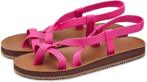 Feelgoodz Women's Zensole Infinity Natural Rubber Toe-Loop Strappy Sandals in Saudi Arabia