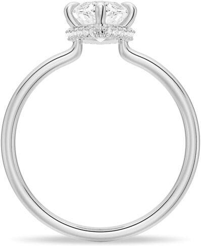 MSBLUE Solitaire Marquise Moissanite Engagement Ring for women, D Color VVS1 Clarity, Wedding Promise Ring in Saudi Arabia