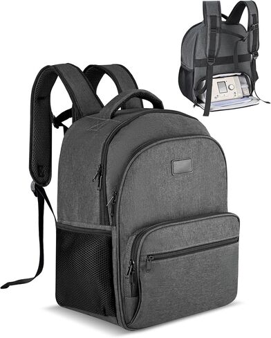 Hautton CPAP Backpack, Travel Carrying Bag Compatible with ResMed AirSense 9/10/11, Philips System One Large Capacity Portable Carry On Case for CPAP Machine Accessories in Saudi Arabia